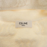 セリーヌ CELINE トリオンフバケット 2AG18892T ハット コットン ポリエステル ホワイト フリーサイズ レディース【中古】【Aランク】