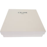 セリーヌ CELINE トリオンフバケット 2AG18892T ハット コットン ポリエステル ホワイト フリーサイズ レディース【中古】【Aランク】