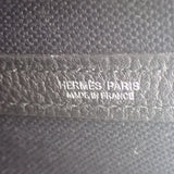 エルメス HERMES ガーデンファイルPM 080141CK 2WAYバッグ トートバッグ ネゴンダ トワルミリタリー ブラック レディース【中古】【Aランク】