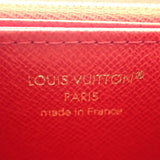 ルイヴィトン LOUIS VUITTON ジッピー・ウォレット ラウンド財布 M41896 長財布 モノグラムキャンバス コクリコ ゴールド金具 レディース メンズ【中古】【Sランク】