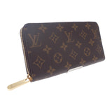 ルイヴィトン LOUIS VUITTON ジッピー・ウォレット ラウンド財布 M41894 長財布 モノグラムキャンバス ローズ・バレリーヌ ゴールド金具 レディース メンズ【中古】【Sランク】