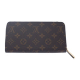 ルイヴィトン LOUIS VUITTON ジッピー・ウォレット ラウンド財布 M41894 長財布 モノグラムキャンバス ローズ・バレリーヌ ゴールド金具 レディース メンズ【中古】【Sランク】