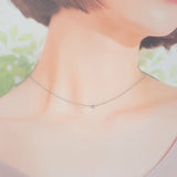 ディオール Dior ミミウィ MIM95002 ネックレス K18ホワイトゴールド レディース【中古】【Aランク】