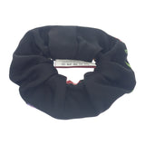 グッチ GUCCI プリントツイルシュシュ 831629_3G001_1060 ヘアアクセサリー シルク ブラック レディース【中古】【SAランク】