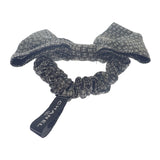 シャネル CHANEL メティエダール コレクション リボン シュシュ AAB193B21142U2103 ヘアアクセサリー シルク ミックスファイバー×メタリックファイバー ブラック&エクリュ レディース【中古】【Aランク】