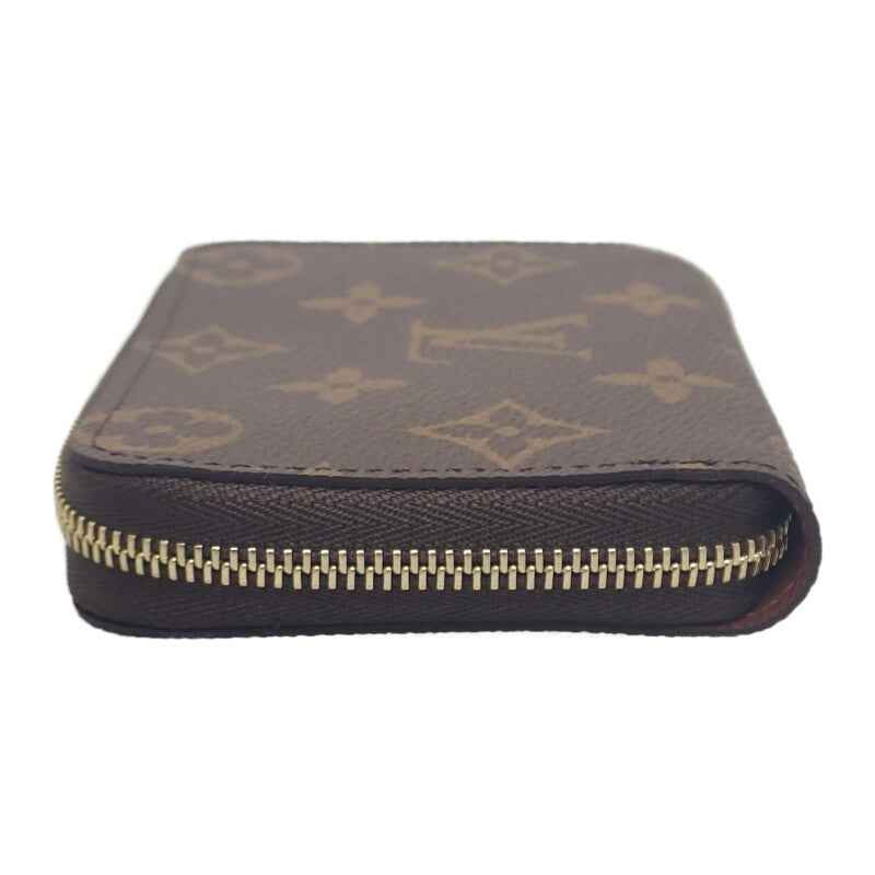 ルイヴィトン LOUIS VUITTON ジッピー コインパース M60067 コインケース モノグラムキャンバス ブラウン ゴールド金具 レディース メンズ【中古】【SAランク】