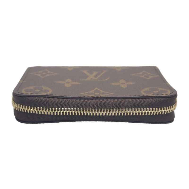 ルイヴィトン LOUIS VUITTON ジッピー コインパース M60067 コインケース モノグラムキャンバス ブラウン ゴールド金具 レディース メンズ【中古】【SAランク】