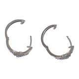 デザインジュエリー ピアス K14ホワイトゴールド ダイヤモンド レディース【中古】【Aランク】