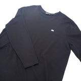 セリーヌ CELINE トリオンフ ロングスリーブ XXL RX017507Z.38AW 長袖Tシャツ コットン ブラック メンズ【中古】【ABランク】