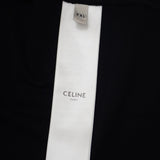 セリーヌ CELINE トリオンフ ロングスリーブ XXL RX017507Z.38AW 長袖Tシャツ コットン ブラック メンズ【中古】【ABランク】