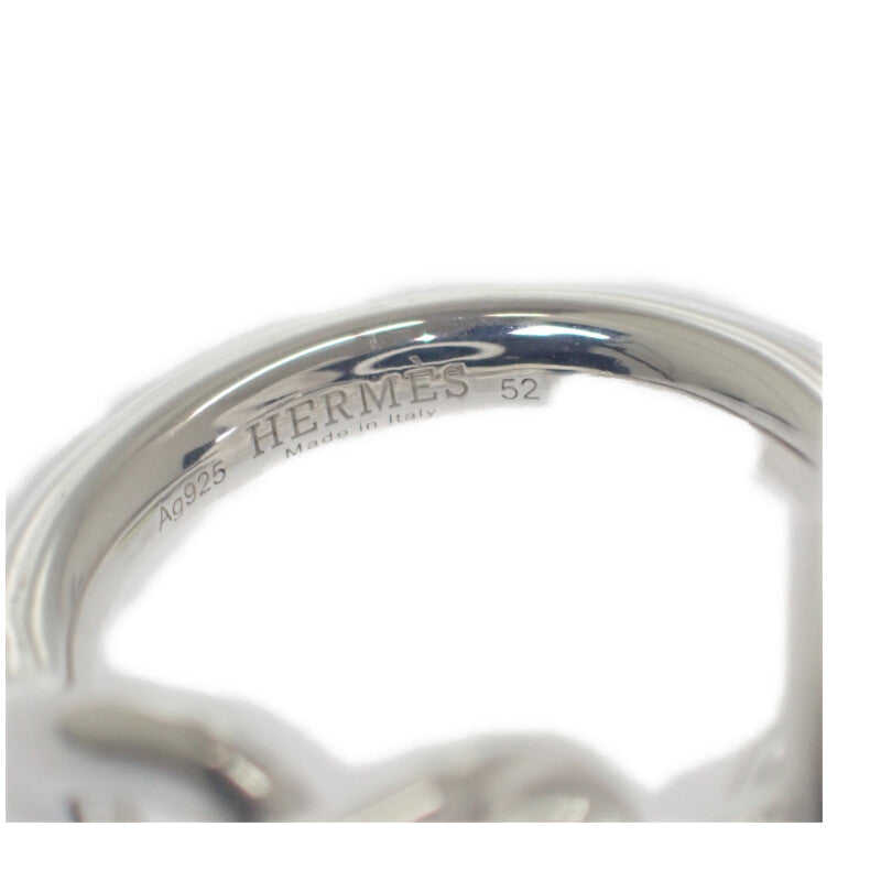 愛馬仕 HERMES Croisette 10.5號 52 戒指 銀925 女款 男款【中古】【A級】
