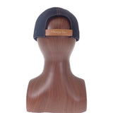 クリスチャンディオール Christian Dior D-Player 58 CPC0093EDEN_C540 キャップ デニム コットン ネイビー メンズ レディース【中古】【Aランク】