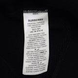 バーバリー BURBERRY ロゴ 8055318 パーカー コットン ブラック メンズ レディース【中古】【Aランク】