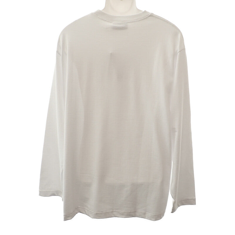 グッチ GUCCI ロング 784364-XJGQU-9074 長袖Tシャツ コットン ホワイト メンズ レディース【中古】【Aランク】