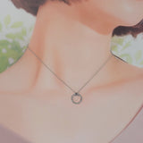 ティファニー TIFFANY&Co. T ダイヤモンド ペンダント 63843121 ネックレス K18ホワイトゴールド ダイヤモンド レディース【中古】【Aランク】