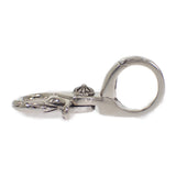 クロムハーツ CHROME HEARTS クイッククリップ クロスボール 1997 2984-304-6600-9100 キーホルダー シルバー925 メンズ【中古】【Aランク】