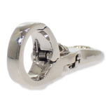 クロムハーツ CHROME HEARTS クイッククリップ クロスボール 1997 2984-304-6600-9100 キーホルダー シルバー925 メンズ【中古】【Aランク】