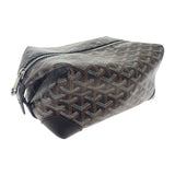 ゴヤール GOYARD ボウリング25トイレタリー BOWLIN025TY01CL01P ハンドバッグ PVC ブラック シルバー金具 メンズ レディース【中古】【Aランク】