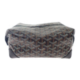 ゴヤール GOYARD ボウリング25トイレタリー BOWLIN025TY01CL01P ハンドバッグ PVC ブラック シルバー金具 メンズ レディース【中古】【Aランク】