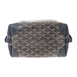 ゴヤール GOYARD ボウリング25トイレタリー BOWLIN025TY01CL01P ハンドバッグ PVC ブラック シルバー金具 メンズ レディース【中古】【Aランク】