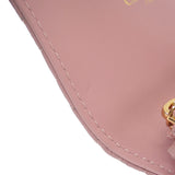 ディオール Dior Glycine ウォレット S5132UWHC77P 二つ折り財布 カーフスキン ピンク レディース【中古】【Aランク】