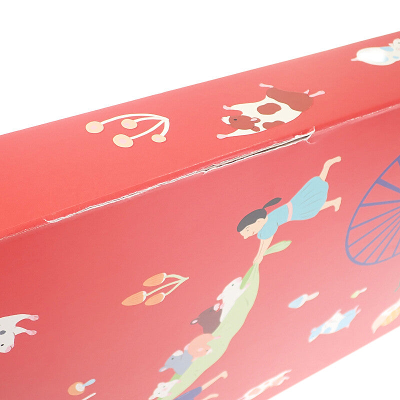 ロエベ LOEWE アルパカ F655SS1X02 マフラー ウール レザー キャメル レディース【中古】【SAランク】