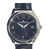 JAEGER LECOULTRE ジャガールクルト マスター コントロール デイト Q1548470 腕時計 ステンレススチール 自動巻き ブラック文字盤 メンズ【中古】【Aランク】
