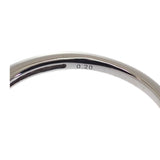 デザインジュエリー 15号 リング K18ホワイトゴールド ダイヤモンド レディース【中古】【Aランク】