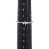 デザインジュエリー 15号 リング K18ホワイトゴールド ダイヤモンド レディース【中古】【Aランク】