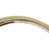 デザインジュエリー 15号 リング K18イエローゴールド ダイヤモンド レディース【中古】【Aランク】