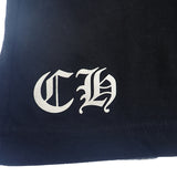 クロムハーツ CHROME HEARTS BSフレアプリント ロングスリーブ S 長袖Tシャツ コットン ブラック メンズ【中古】【Aランク】