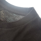 クロムハーツ CHROME HEARTS BSフレアプリント ロングスリーブ S 長袖Tシャツ コットン ブラック メンズ【中古】【Aランク】