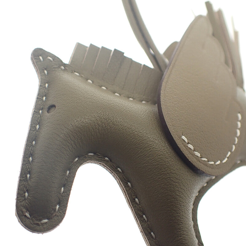 エルメス HERMES ロデオチャームPM ペガサス バッグチャーム アニョーミロ ソーエトゥープ ブラウン系 レディース【中古】【Sランク】