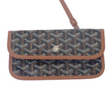 ゴヤール GOYARD サンルイ PM STLOUIPMLTY01CL03P トートバッグ カーフ ゴヤールディンキャンバス ナチュラル ブラック レディース【中古】【Sランク】