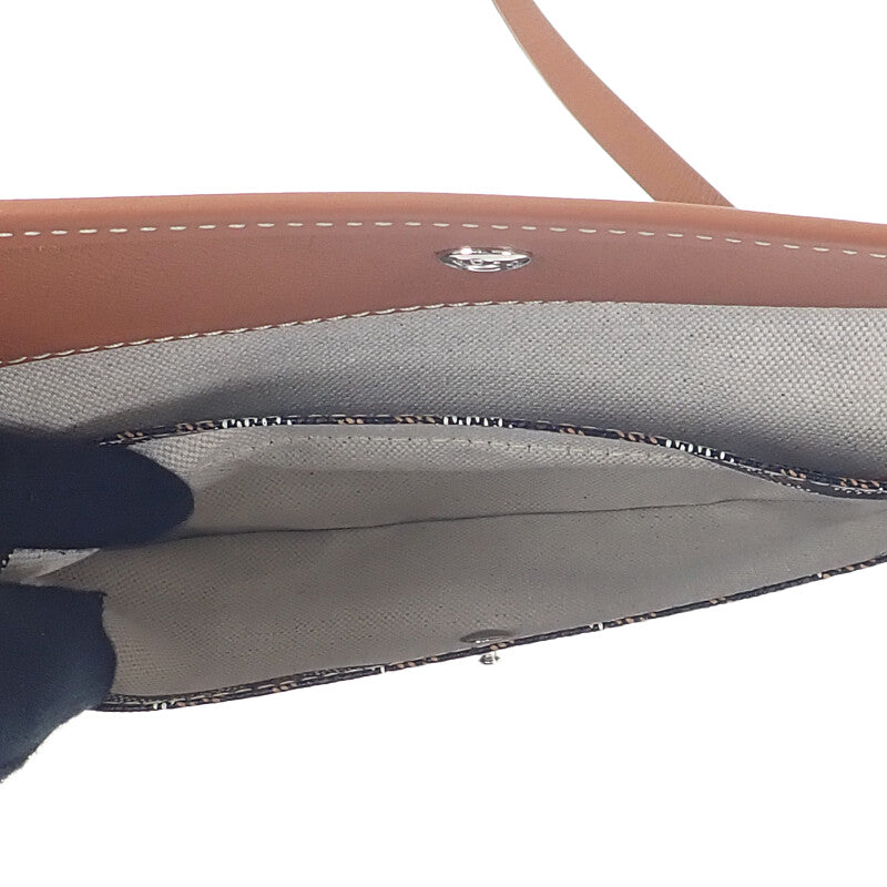 ゴヤール GOYARD サンルイ PM STLOUIPMLTY01CL03P トートバッグ カーフ ゴヤールディンキャンバス ナチュラル ブラック レディース【中古】【Sランク】