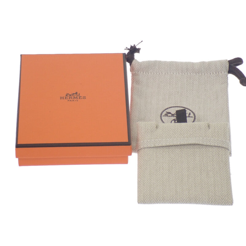 エルメス HERMES エトリエ H100088FPBB ネックレス メタル シルバー グリシーヌ ボルドー メンズ【中古】【Aランク】