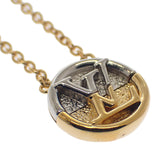 ルイヴィトン LOUIS VUITTON コリエ・LtoV M69643 ネックレス メタル ゴールド シルバー レディース【中古】【ABランク】