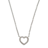 ティファニー TIFFANY&Co. メトロハートペンダント ミニ 33474563 ネックレス K18ホワイトゴールド ダイヤモンド レディース【中古】【Aランク】