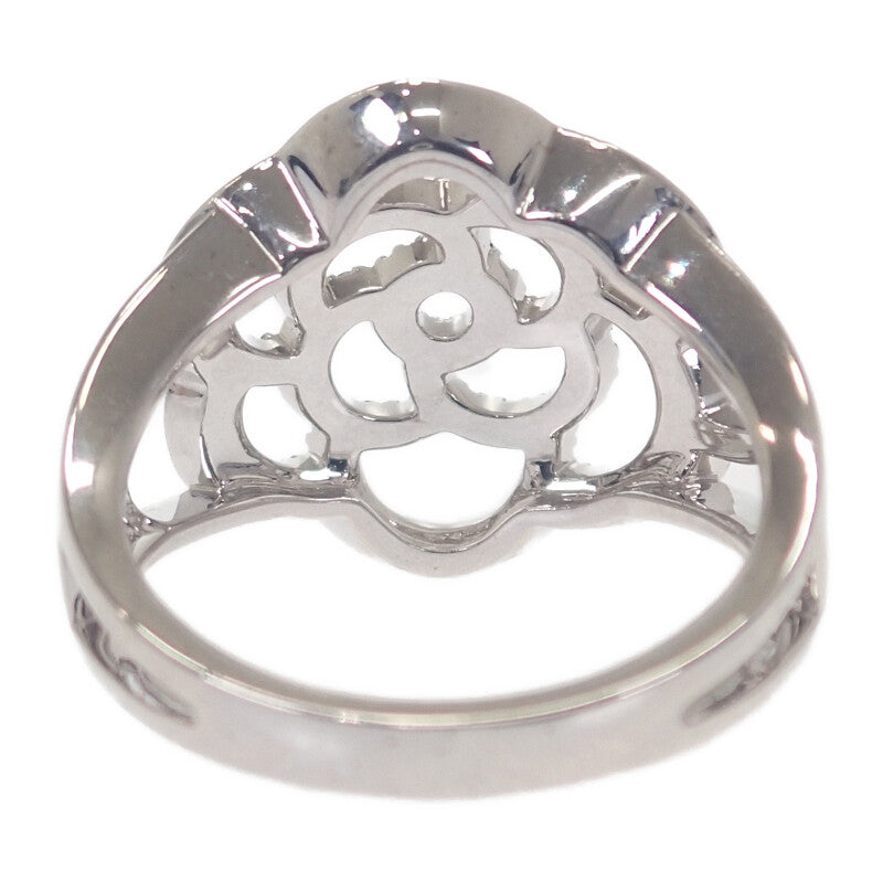 シャネル CHANEL カメリア 10号 50 J10807 リング K18ホワイトゴールド ダイヤモンド レディース【中古】【Aランク】