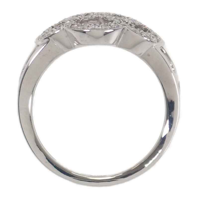 シャネル CHANEL カメリア 10号 50 J10807 リング K18ホワイトゴールド ダイヤモンド レディース【中古】【Aランク】