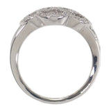 シャネル CHANEL カメリア ダイヤ 10号 50 J10807 リング K18ホワイトゴールド ダイヤモンド 約10号 レディース【中古】【Aランク】