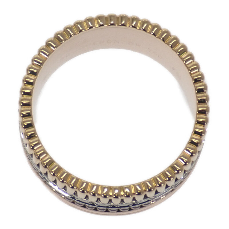 ブシュロン Boucheron QUATRE CLASSIQUE ラージ 21号 JRG00623 リング K18イエローゴールド K18ホワイトゴールド K18ピンクゴールド ダイヤモンド 61 メンズ レディース【中古】【Aランク】