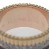 ブシュロン Boucheron QUATRE CLASSIQUE ラージ 21号 JRG00623 リング K18イエローゴールド K18ホワイトゴールド K18ピンクゴールド ダイヤモンド 61 メンズ レディース【中古】【Aランク】