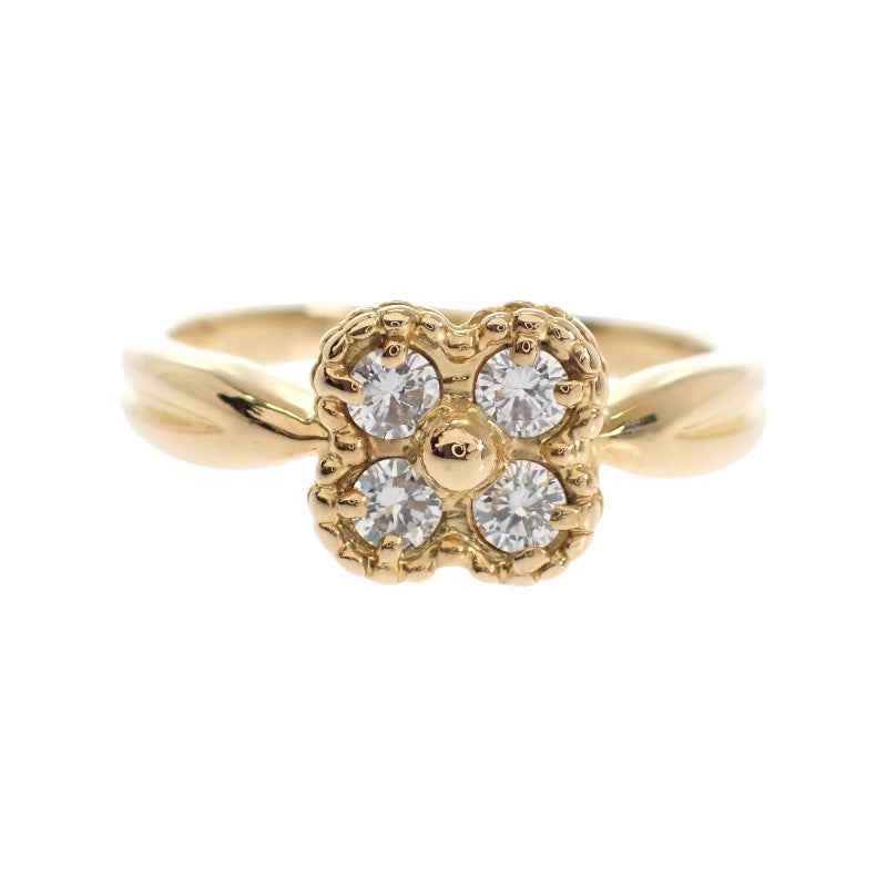 ヴァンクリーフ&アーペル Van Cleef & Arpels アルノ 12号 52 リング K18イエローゴールド ダイヤモンド レディース【中古】【Aランク】