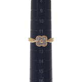 ヴァンクリーフ&アーペル Van Cleef & Arpels アルノ 12号 リング K18イエローゴールド ダイヤモンド #52 レディース【中古】【Aランク】