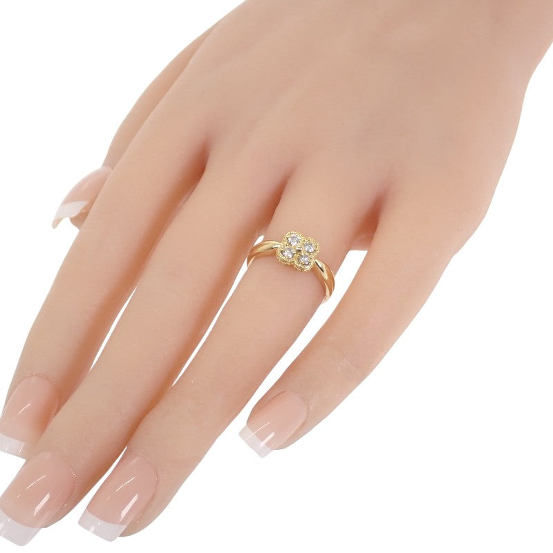 ヴァンクリーフ&アーペル Van Cleef & Arpels アルノ 12号 52 リング K18イエローゴールド ダイヤモンド ゴールド レディース【中古】【Aランク】