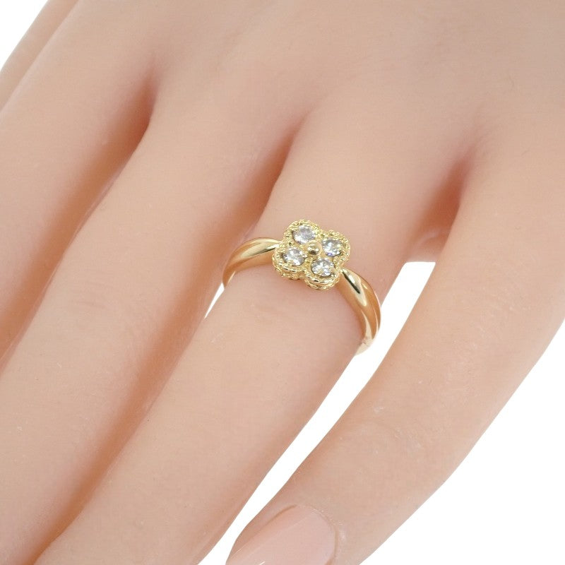 ヴァンクリーフ&アーペル Van Cleef & Arpels アルノ 12号 52 リング K18イエローゴールド ダイヤモンド ゴールド レディース【中古】【Aランク】