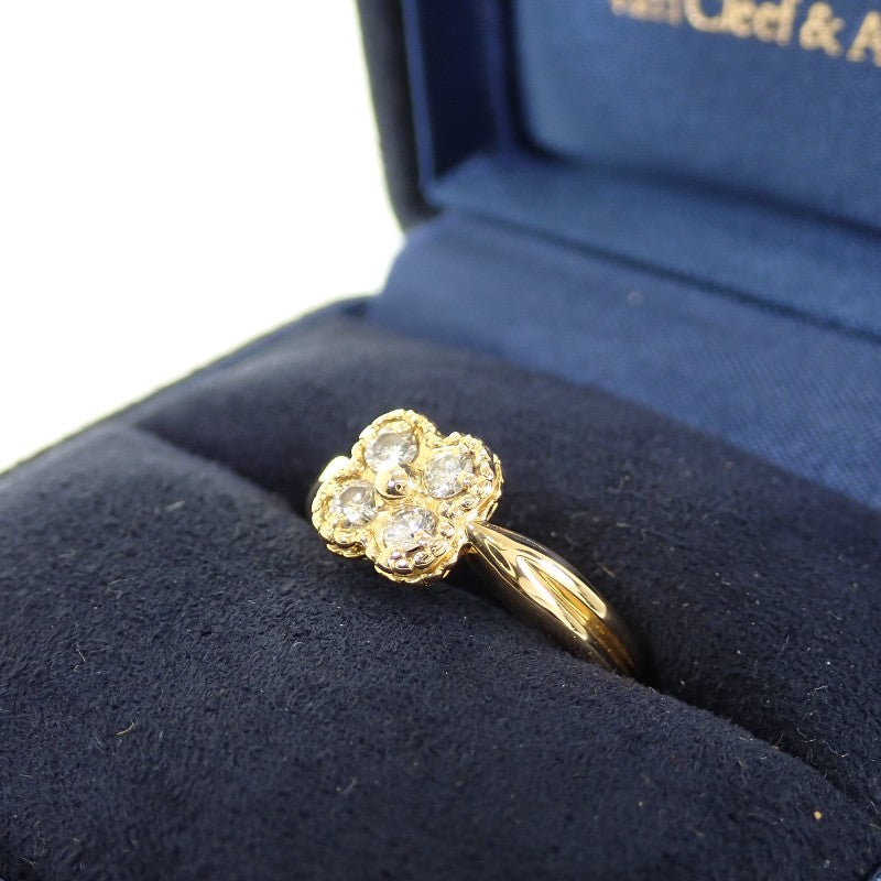 ヴァンクリーフ&アーペル Van Cleef & Arpels アルノ 12号 52 リング K18イエローゴールド ダイヤモンド ゴールド レディース【中古】【Aランク】