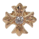 クロムハーツ CHROME HEARTS CH プラス スタッド 片耳 2378-304-6020-9100 ピアス ダイヤモンド K22イエローゴールド メンズ レディース【中古】【Aランク】