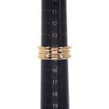 ブルガリ BVLGARI B-zero1 3バンド 15号 リング K18イエローゴールド 55 レディース【中古】【Aランク】